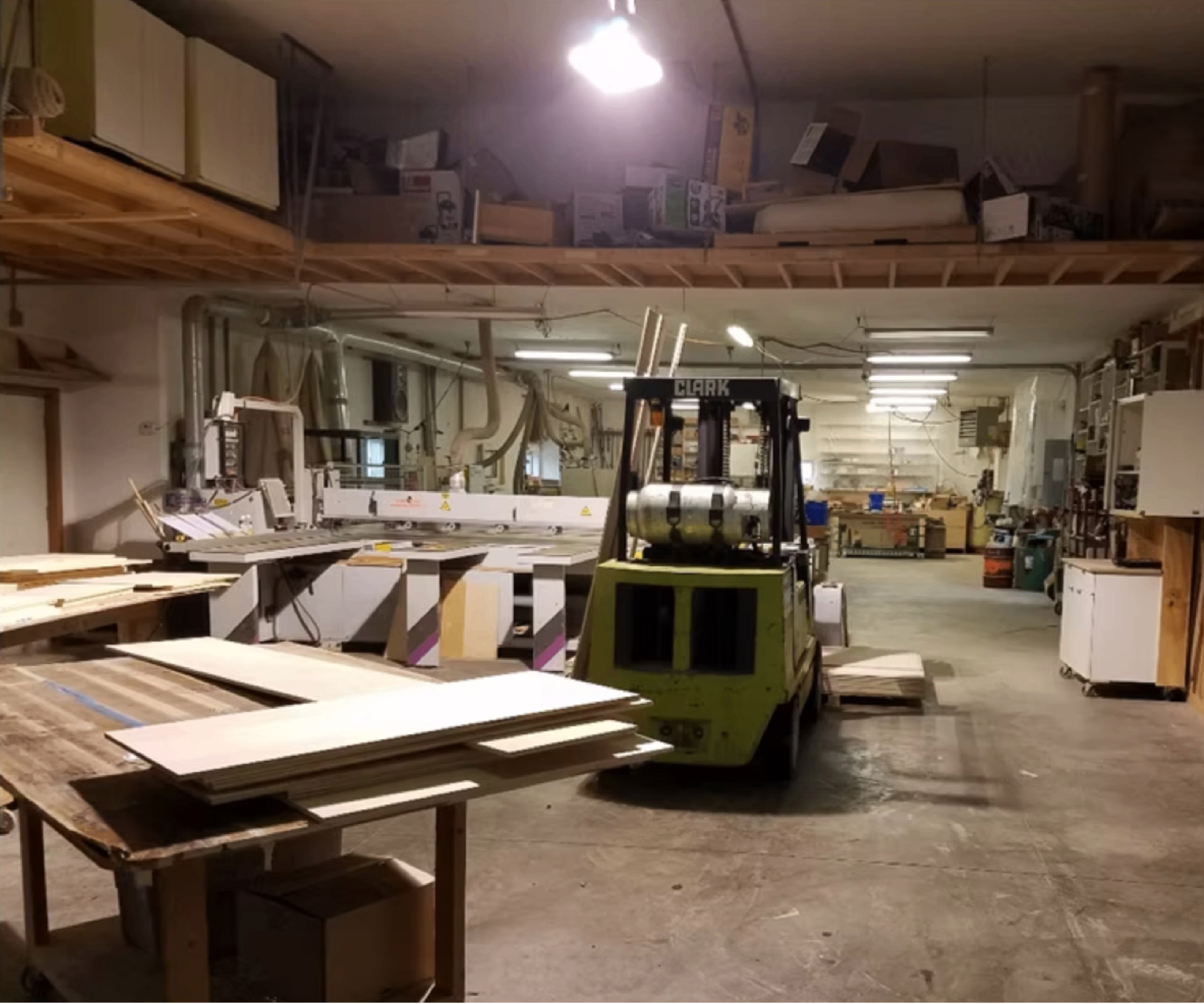 Inside the 5,000 sq ft Parker City shop